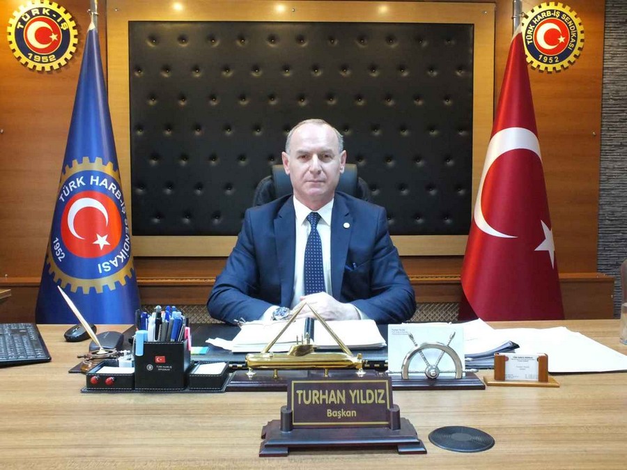 Türk Harb-İş Sendikası Kocaeli Şube Başkanı Turhan Yıldız  1 MAYIS’I EN İYİ ŞEKİLDE KUTLAYACAĞIZ