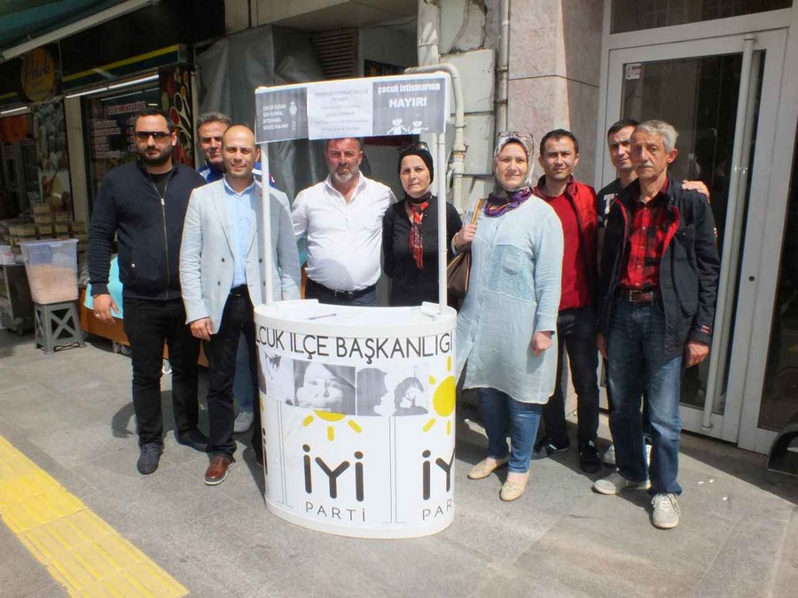 İYİ Parti Gölcük Gençlik Kolları’ndan   ÇOCUK İSTİSMARINA DİKKAT