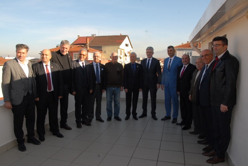 AK Parti İl Başkanı Mehmet Ellibeş’ten TEMAD’A İADE-İ ZİYARET