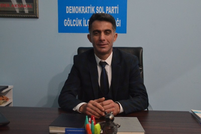 DSP Gölcük İlçe Başkanı Çağlayan Garipoğlu  “BAYRAMLAR HOŞGÖRÜ VE SEVGİ GÜNLERİDİR”