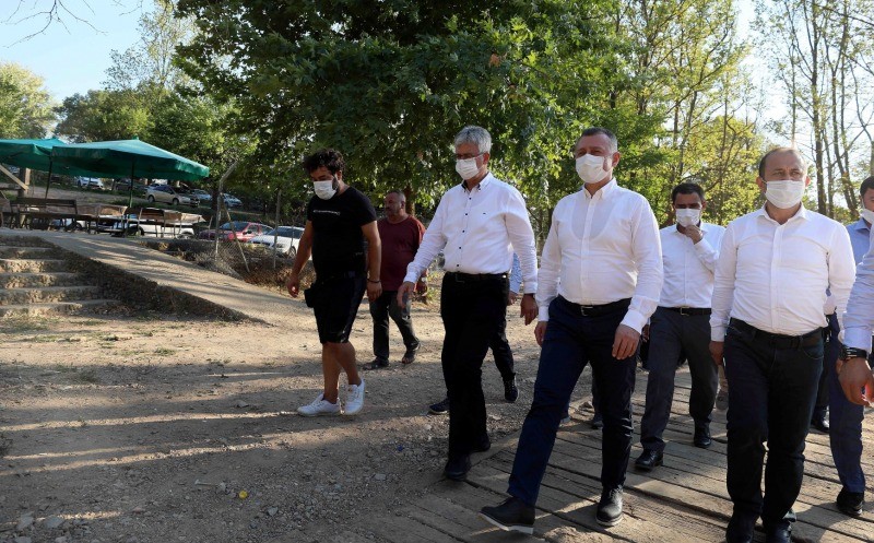Başkan Büyükakın’dan Ballıkayalar Tabiat Parkı’na özel ilgi