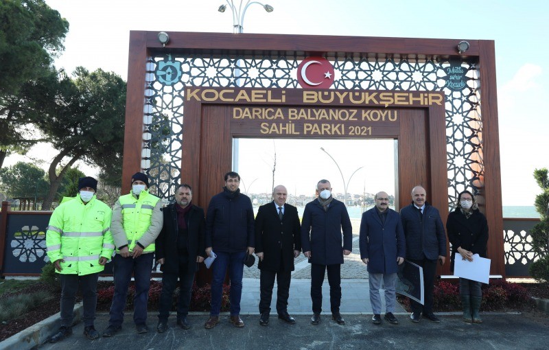 Başkan Büyükakın: ‘Balyanoz Koyu sahili beni çok mutlu ediyor’