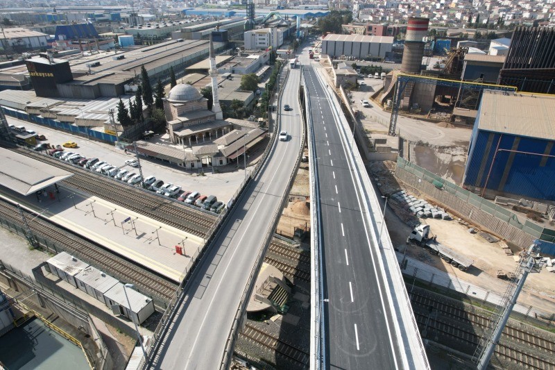 Darıca Osmangazi ilave köprüsü trafiğe açıldı