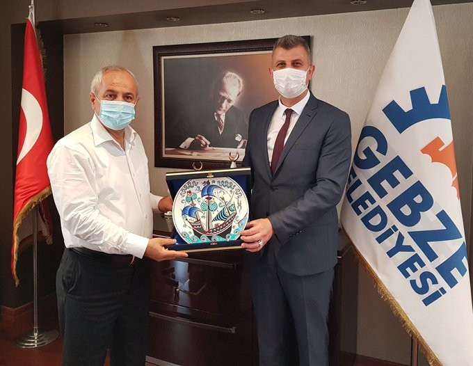 Başkan Sezer Gebze Belediye Başkanı Büyükgöz’ü ziyaret etti ZİYARETTE PROJELER İSTİŞARE EDİLDİ