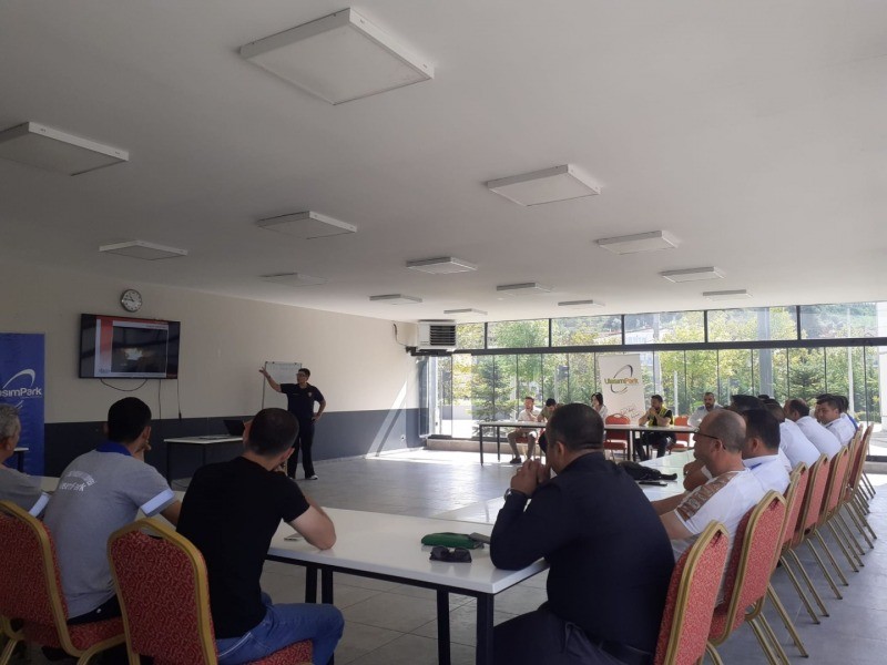 Büyükşehir İtfaiyesinden Dowaksa firmasına eğitim