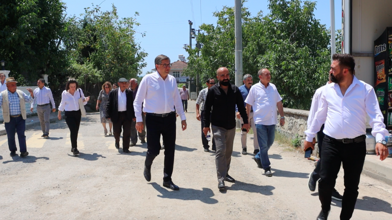 CHP Kocaeli, köyü terk etme noktasına gelen vatandaşları dinledi