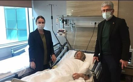 AK Parti İl Başkanı Mehmet Ellibeş’in annesi hastaneye kaldırıldı