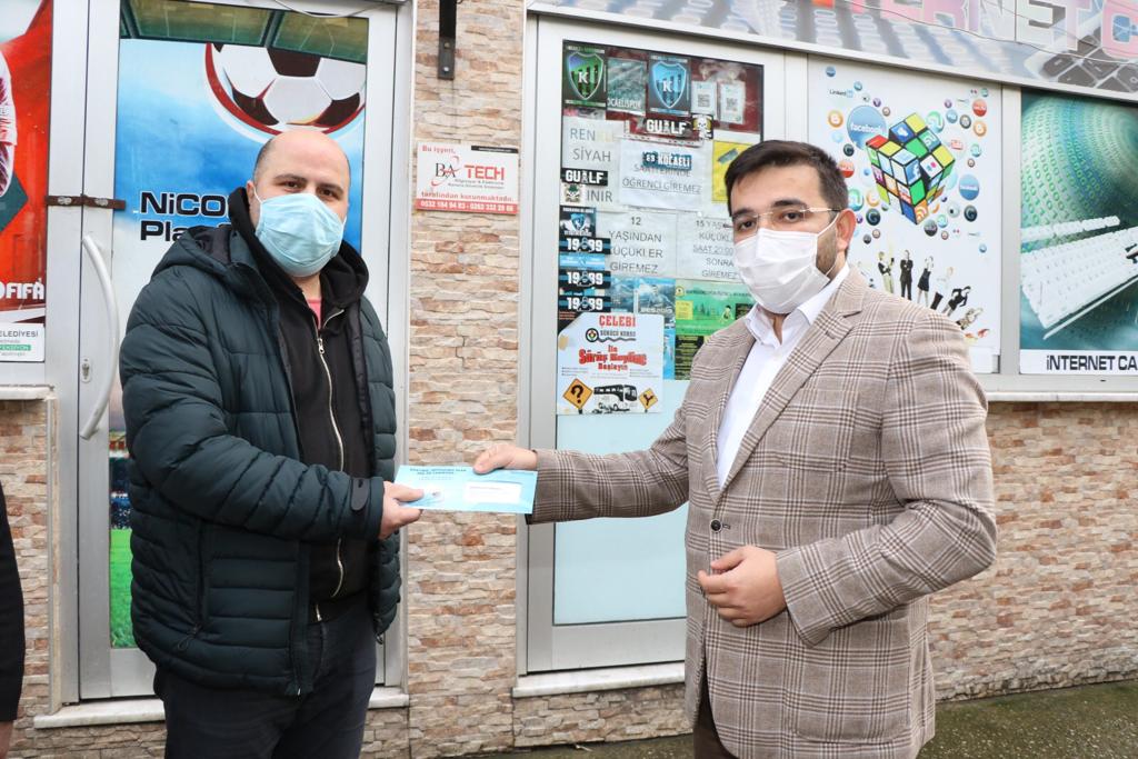Esnafa nefes aldıracak kartların dağıtımına başlandı