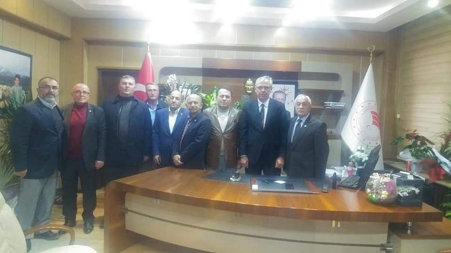 Ziraat Odası Başkanları yeni Gıda Tarım ve Orman Müdürü’nü ziyaret etti