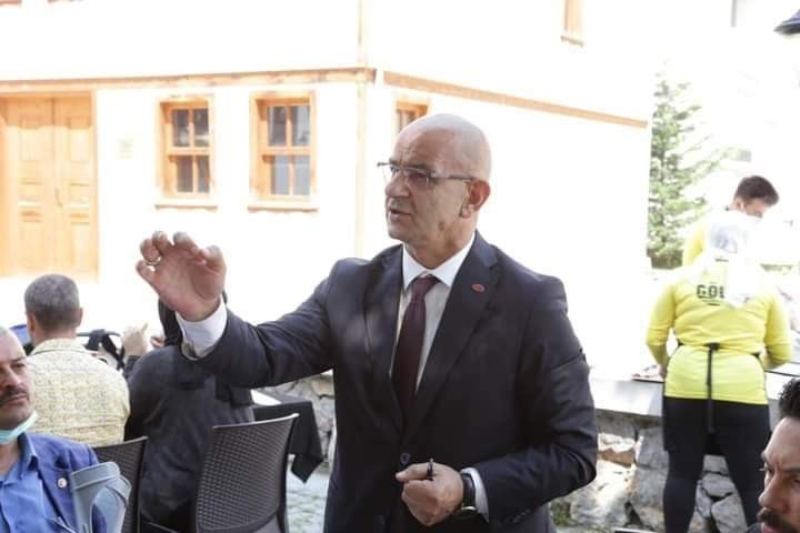 MHP İl Başkanı Aydın Ünlü Gölcüklü Muhtarlarla bir araya geldi