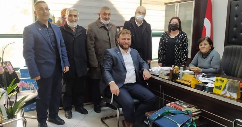 SP İlçe Başkanı Mustafa Özsoy’dan Muhtarlar Derneği’ne ziyaret