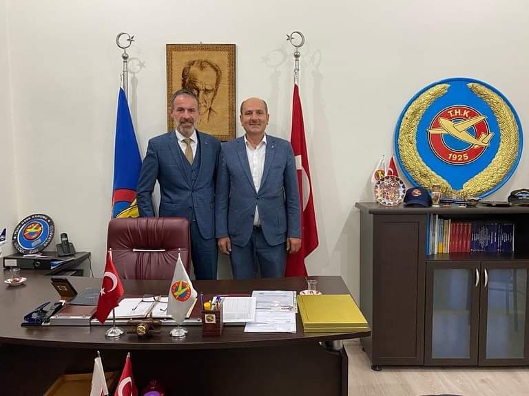 AK Parti İlçe Başkanı Kemal Yavuz’dan THK Gölcük Şubesi’ne iadei ziyaret