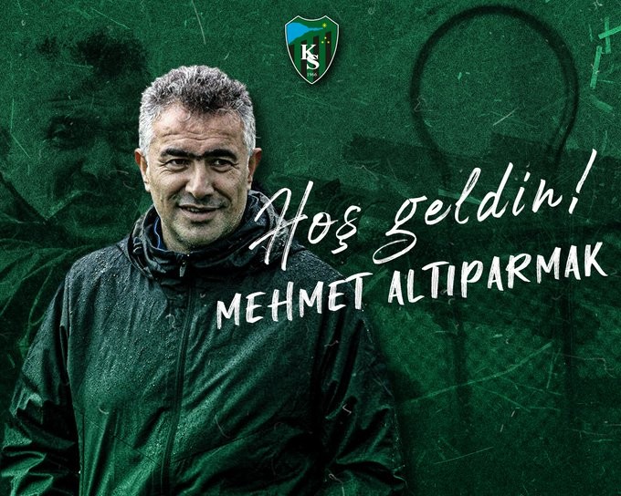 Kocaelispor’da Teknik Direktör belli oldu MEHMET ALTIPARKMAK SÖZLEŞME İMZALANDI