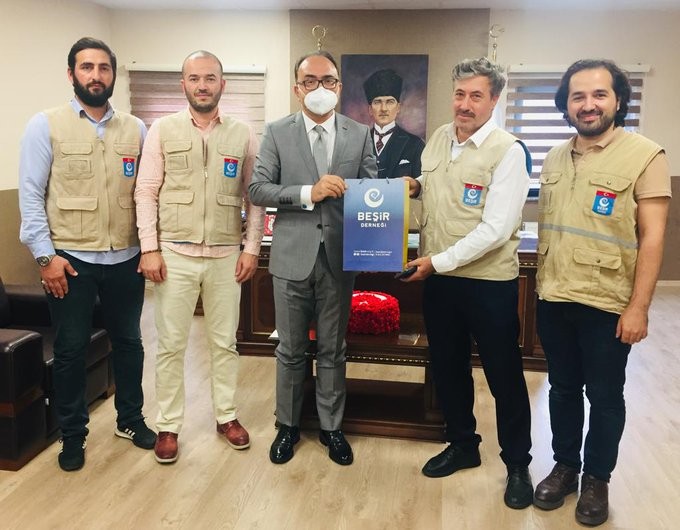 Beşir Derneği’nden Kaymakam Karabulut’a ziyaret