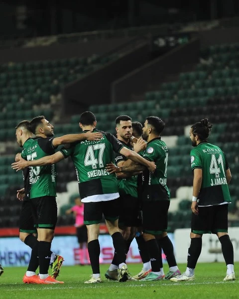 Kocaelispor Giresunspor’u 2-0 mağlup etti