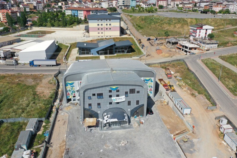 Gebze Yüzme Havuzu tamamlanıyor
