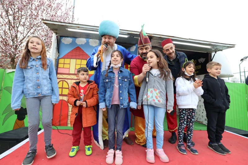 Başiskele’de Ramazan Eğlencesi Çocukların Ayağına Gidiyor