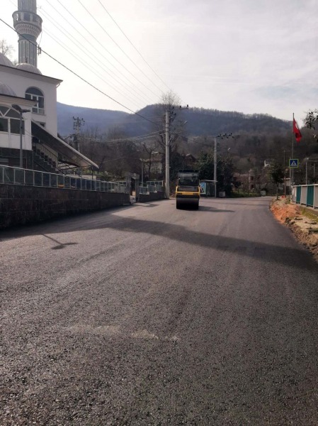 Gölcük Selimiye yolu asfaltlandı