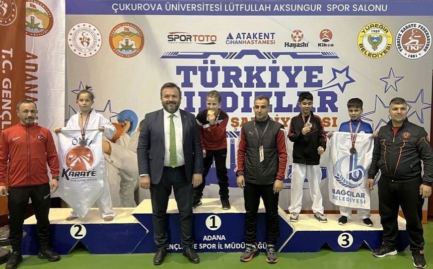 Karatede Türkiye Şampiyonu ve Üçüncüleri Körfez’den
