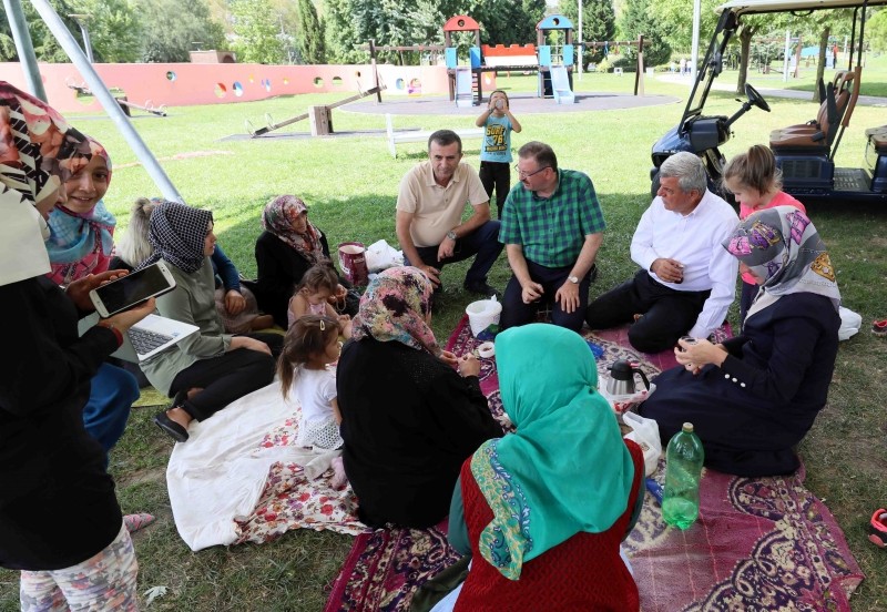 “Milletimiz Cumhurbaşkanımızla Yürümek istiyor”