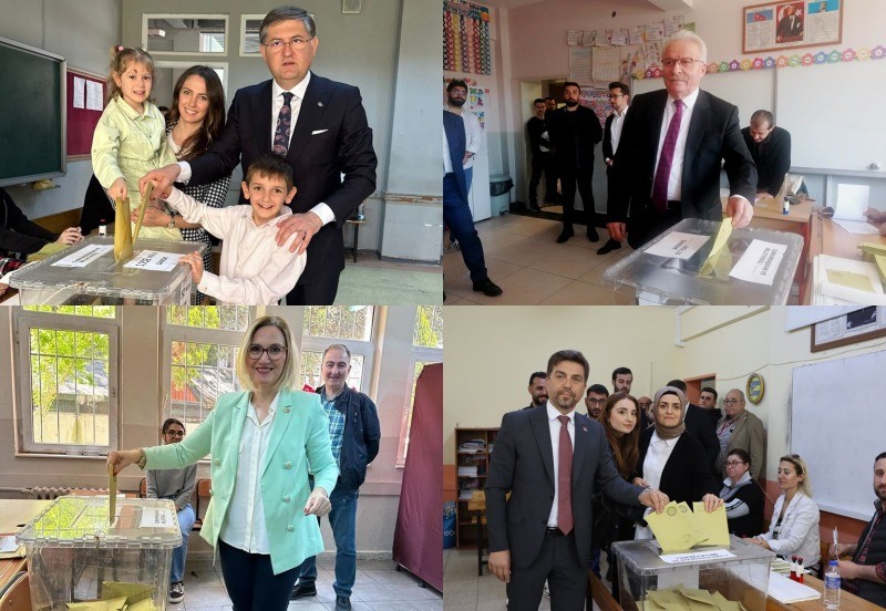 CHP Kocaeli kurmayları oy verme işlemlerini tamamladı