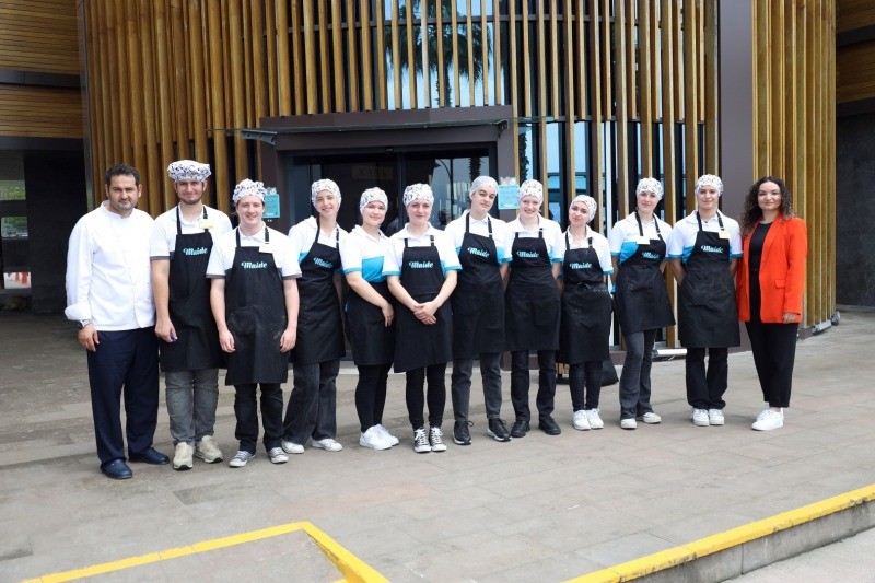 Hollandalı öğrenciler Türk Mutfağını Kocaeli’de öğreniyor