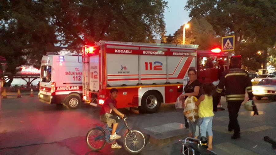 Yanlış anlaşılma Gölcük’ü alarma geçirdi
