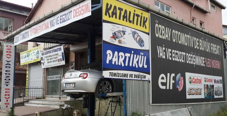  Katalitik Partikül Temizleme ve değişimi ÖZBAY EGZOST’TA YAPILMAKTADIR