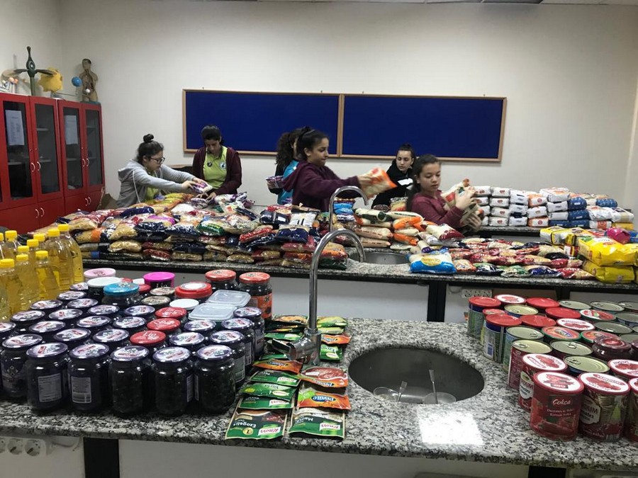 140 TL DEĞERİNDE 63 KOLİ RAMAZAN KUMANYASI