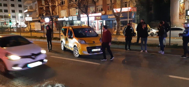 Mobil Mevkii’nde üzücü kaza 1 YARALI