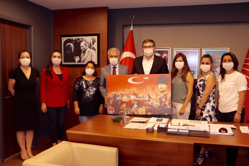 CHP Kocaeli’ye Türk Sağlık Sen’den ziyaret