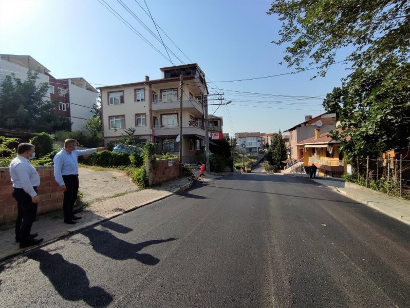 Süleyman Ateş Caddesi’nde Asfalt Serim ÇALIŞMASI TAMAMLANDI