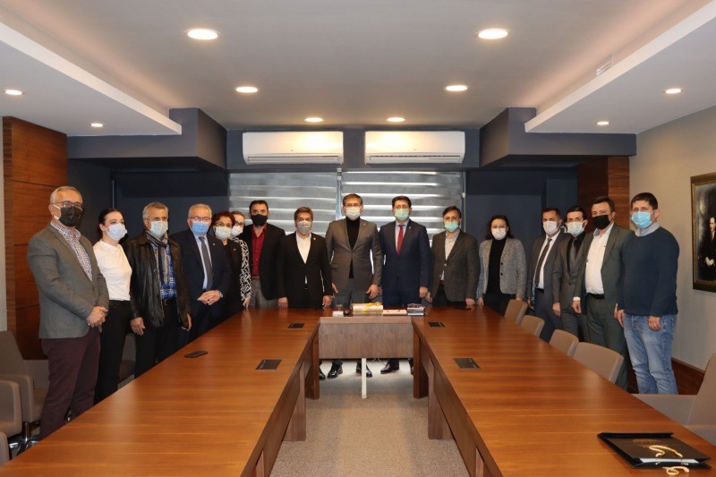 SP Kocaeli’den CHP Kocaeli’ye ziyaret