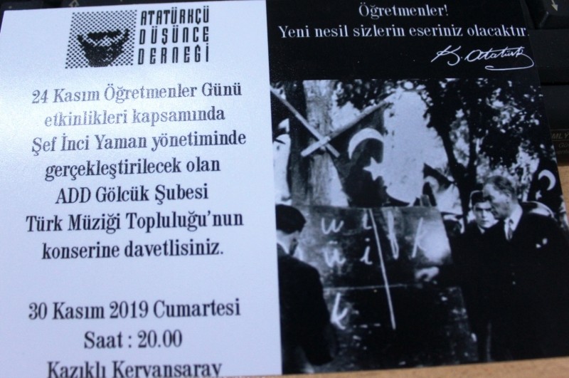 ADD  Öğretmenler için konser düzenliyor