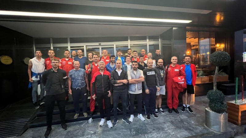 Kocaeli’den yola çıkan 19 bisikletli Samsun’a ulaştı