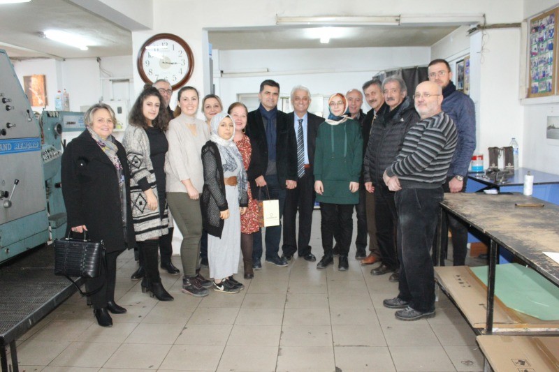 CHP İlçe Başkanı Gürel ve Partililer Gazetemizi ziyaret etti    BASIN OLMAZSA OLMAZIMIZDIR