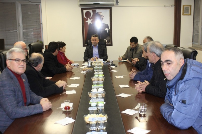 Aralık Ayı Köy Muhtarları toplantısı gerçekleştirildi  SORUNLAR BAŞKANA İLETİLDİ