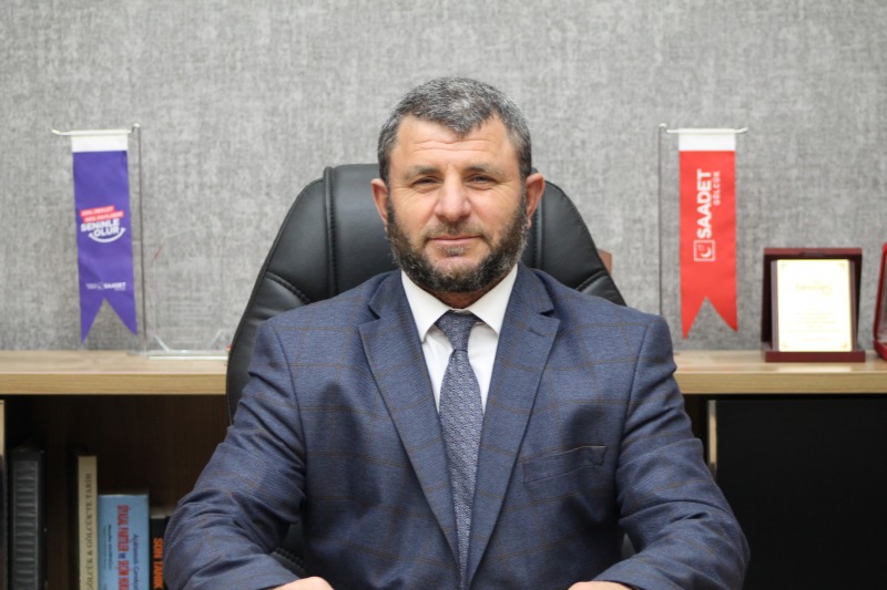 Saadet Partisi İlçe Başkan Yardımcısı Murat Öner, “HALKIMIZI SAADET PARTİSİ’NE DAVET EDİYORUZ”