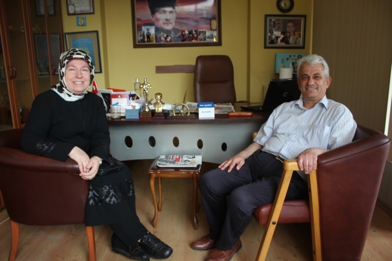Özdil’den Gazetemize nezaket ziyareti
