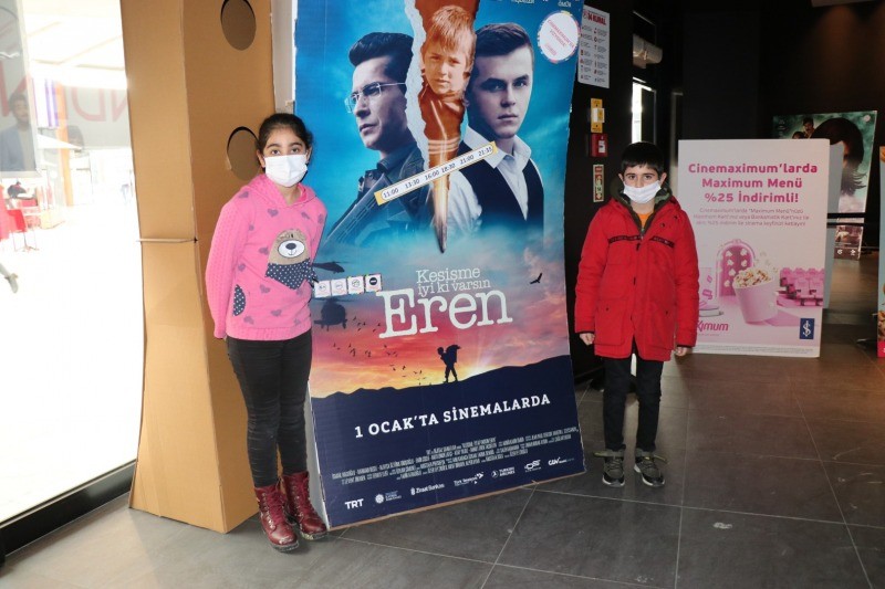 “İyi ki varsın Eren!” filmini izlediler