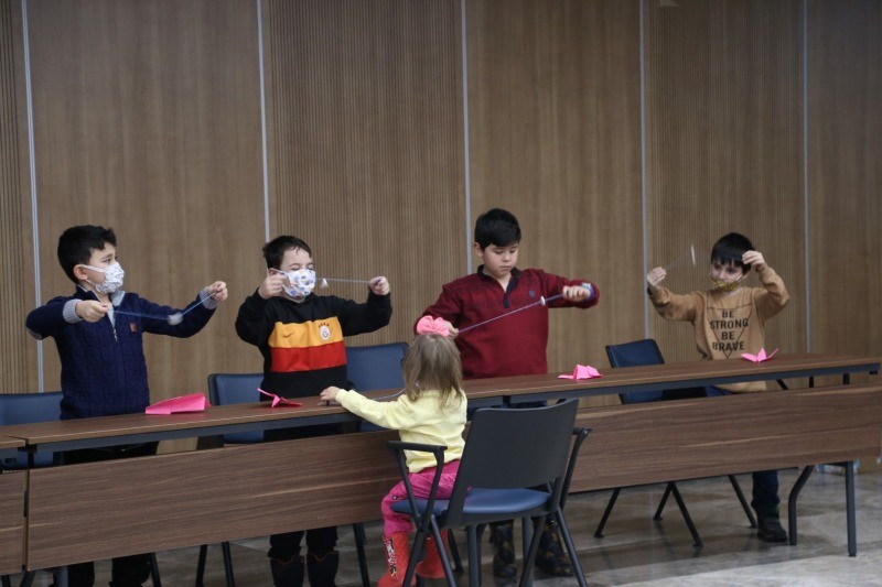 Büyükşehir’in minik dostları eğlenceyi hak ediyor