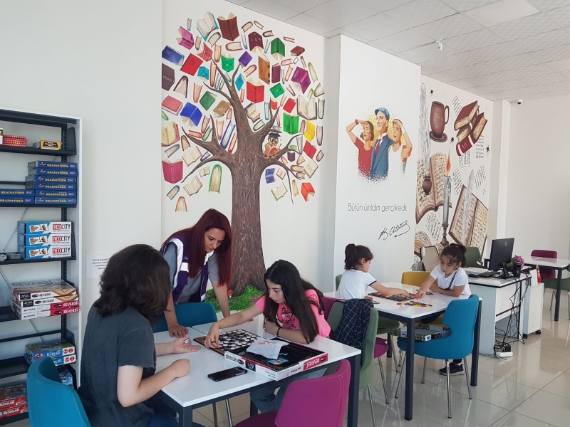 İZGİM KADIN GİRİŞİMCİLER MERKEZİ’NDE AKIL VE ZEKA OYUNLARI ATÖLYESİ BAŞLADI
