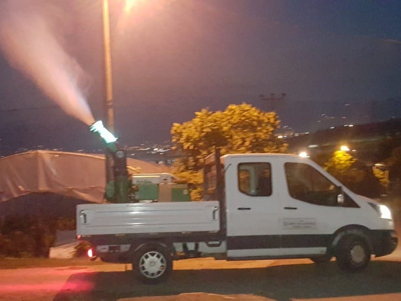 İzmit Belediyesi’nin Vektörle Mücadele ÇALIŞMALARI SÜRÜYOR