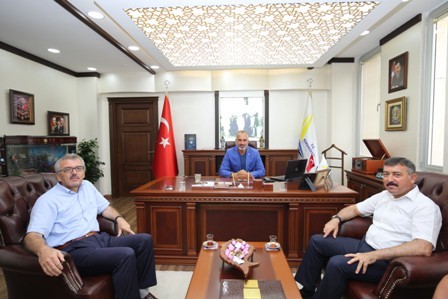 MİLLİ EĞİTİM MÜDÜRLÜĞÜNDEN, BAŞKAN YILDIRIM’A ZİYARET