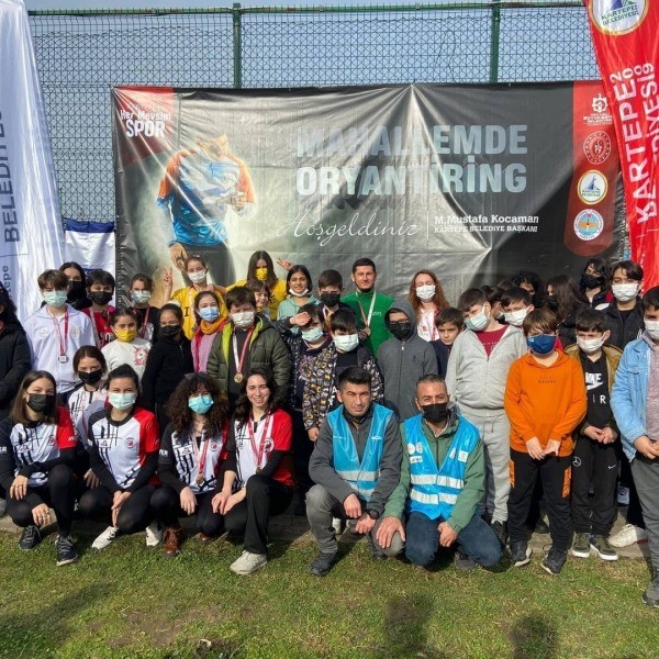 KARTEPE’DE ORYANTİRİNG YARIŞINA BÜYÜK İLGİ