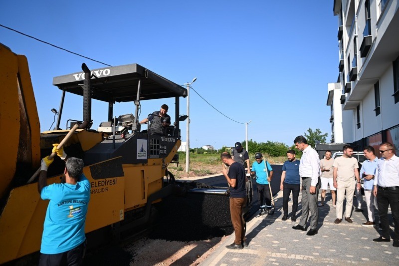 KARTEPE’DE YAZ ASFALTLARI