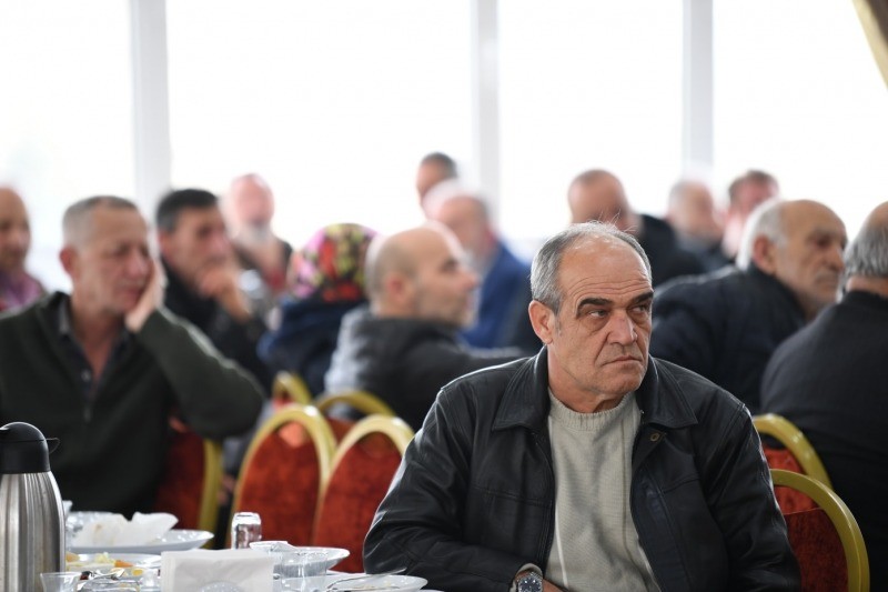 KOCAMAN KAHVECİ ESNAFI İLE BİR ARAYA GELDİ