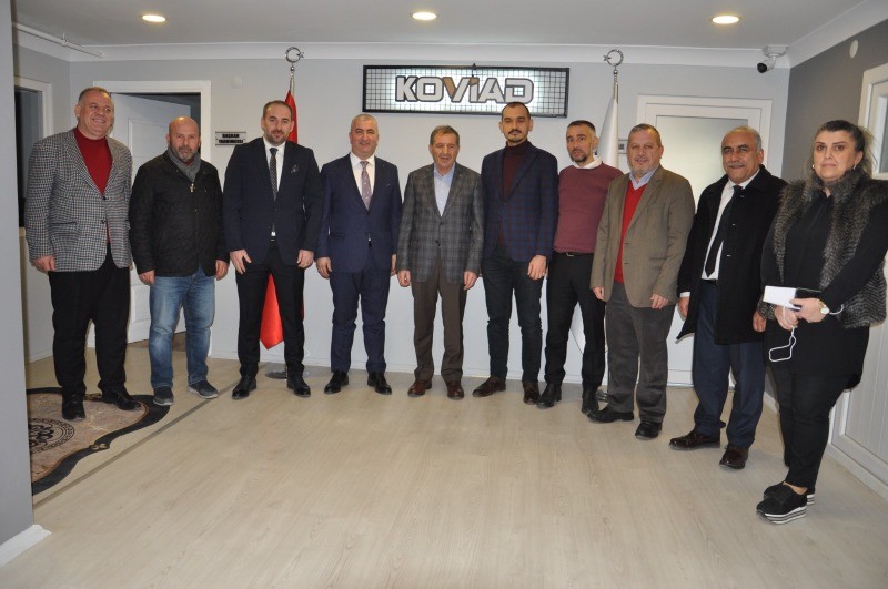 AK Parti Kocaeli Milletvekili İlyas Şeker’den KOVİAD’a Anlamlı Ziyaret