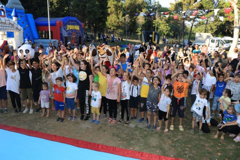 Kocaeli’nde çocuklar çok mutlu