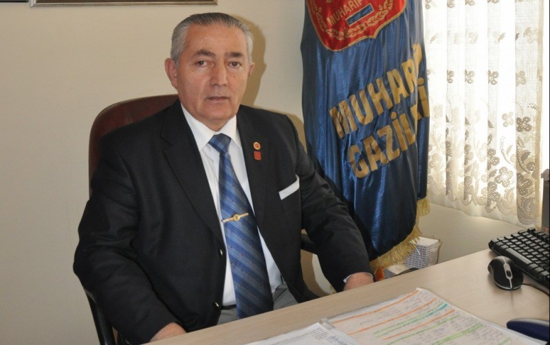 Gaziler Dernek Başkanı Mehmet Arslan, ‘ATAMIZIN EMANETİNE SAHİP ÇIKACAĞIZ’